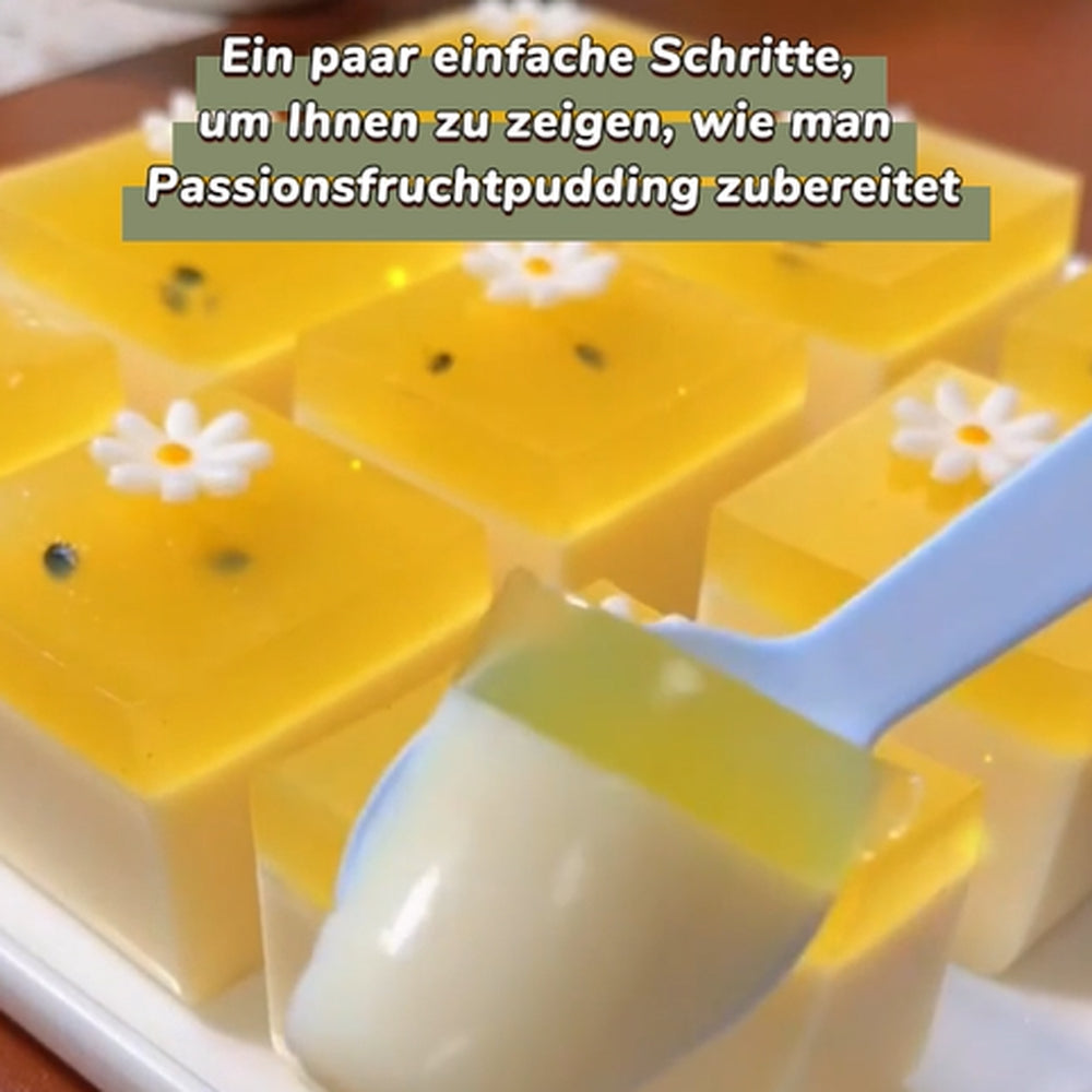 Passionsfruchtpudding in wenigen einfachen Schritten zubereiten