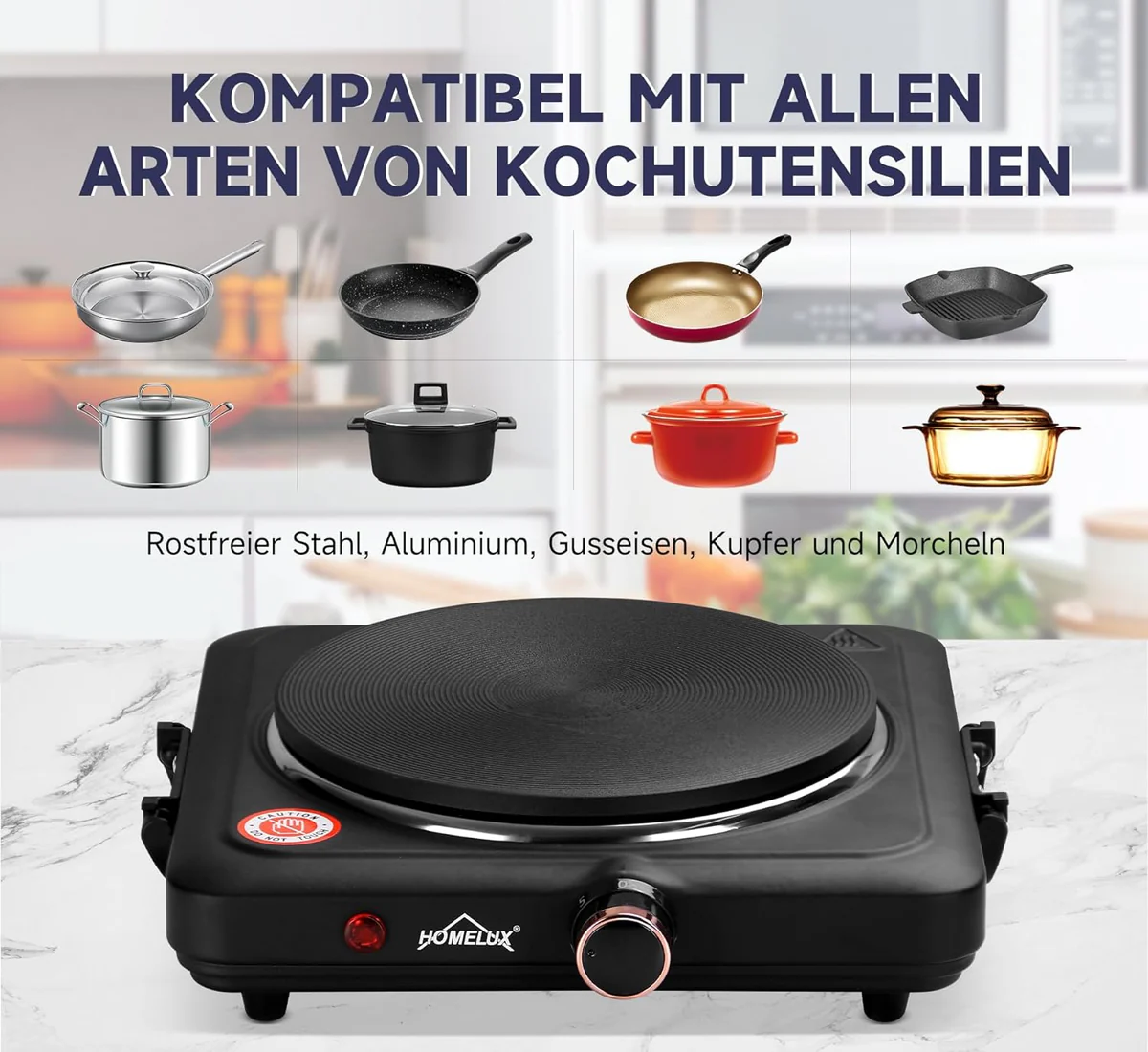 Sicherheitsfunktionen bei modernen Kochplatten