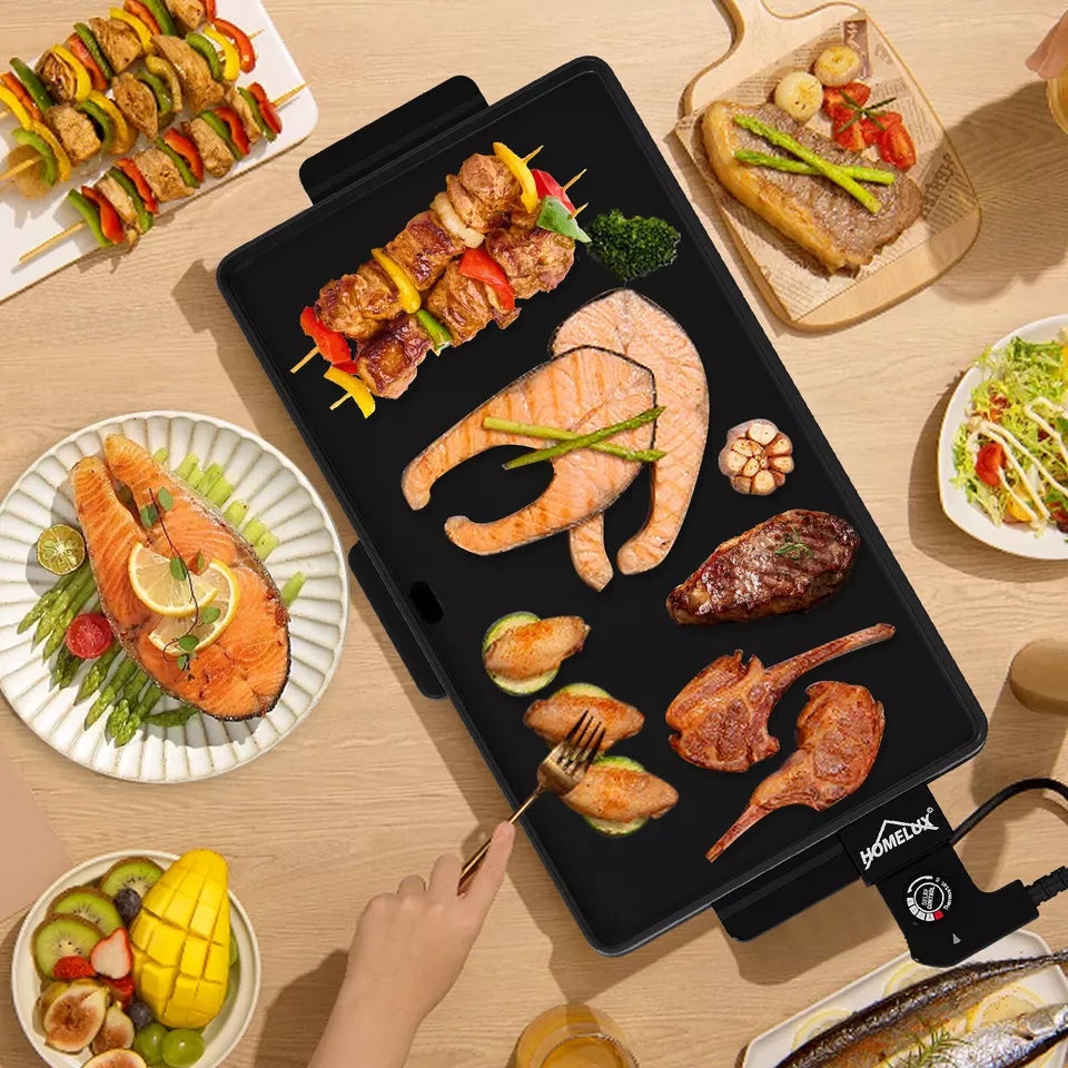 HOMELUX Grillrevolution: Vegane Köstlichkeiten mit dem XXL Tischgrill 1800W für 4-6 Personen