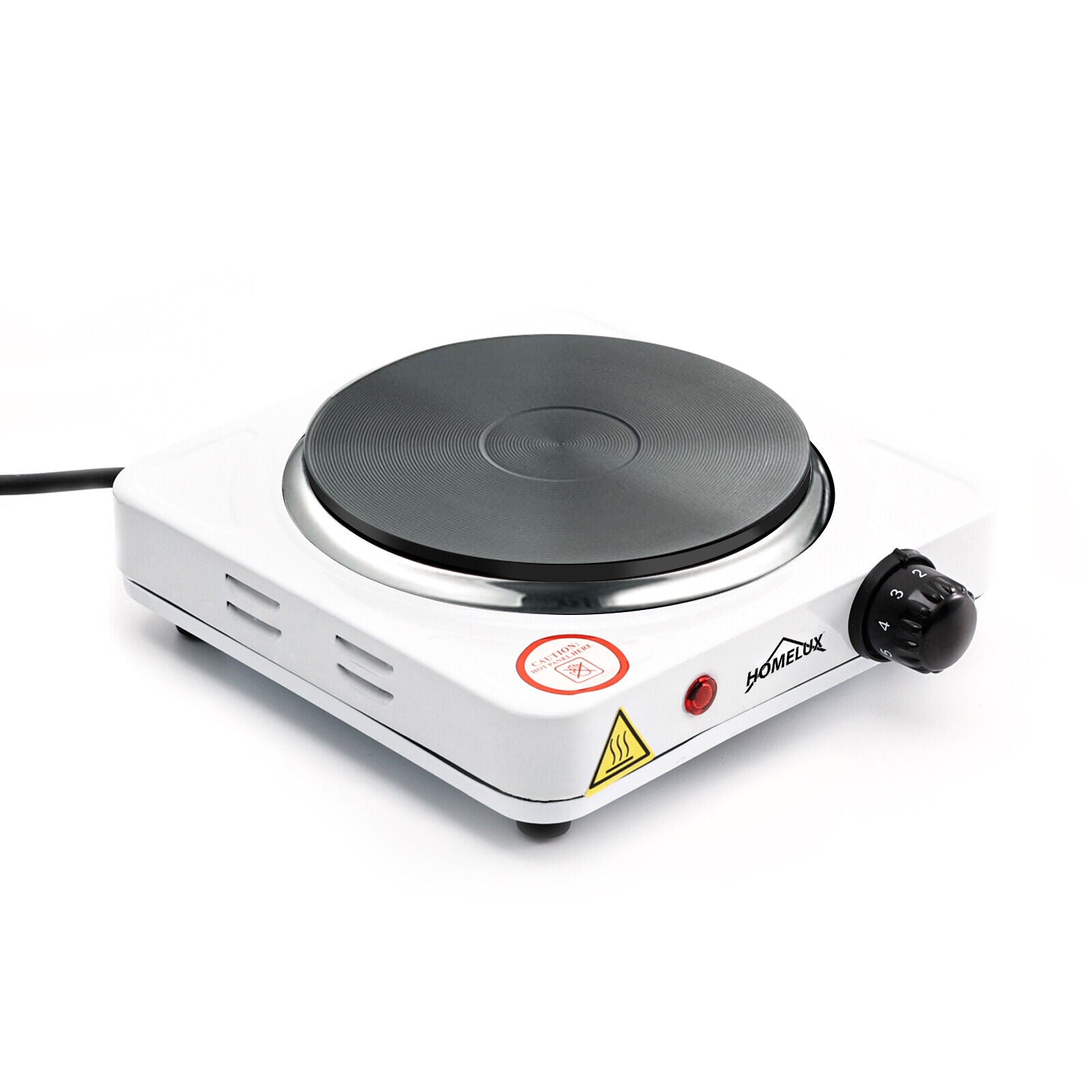 Single Hot Plate Cooktop Portable 1000W 1500W Camping Handles 