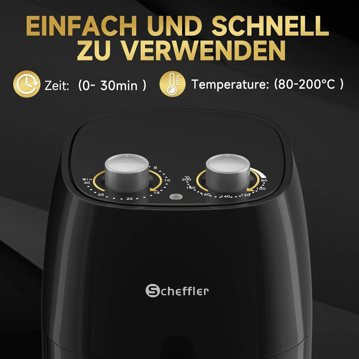 Hot air fryer small 4L 1500W Airfryer Mini fryer Small size fryer 