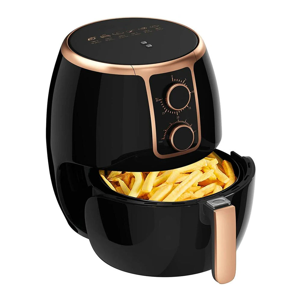 3.7L Heißluftfritteuse Fritteuse Heissluft Ohne Fett 1500W Airfryer