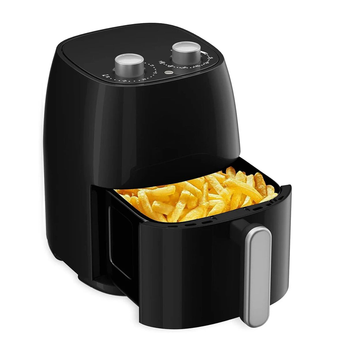 Heißluftfritteuse Klein 4L 1500W Airfryer Mini fritteuse Kleine Größe Fritöse