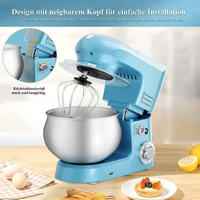 Large food processor 5L 2000W dough machine kneading machine mixer 