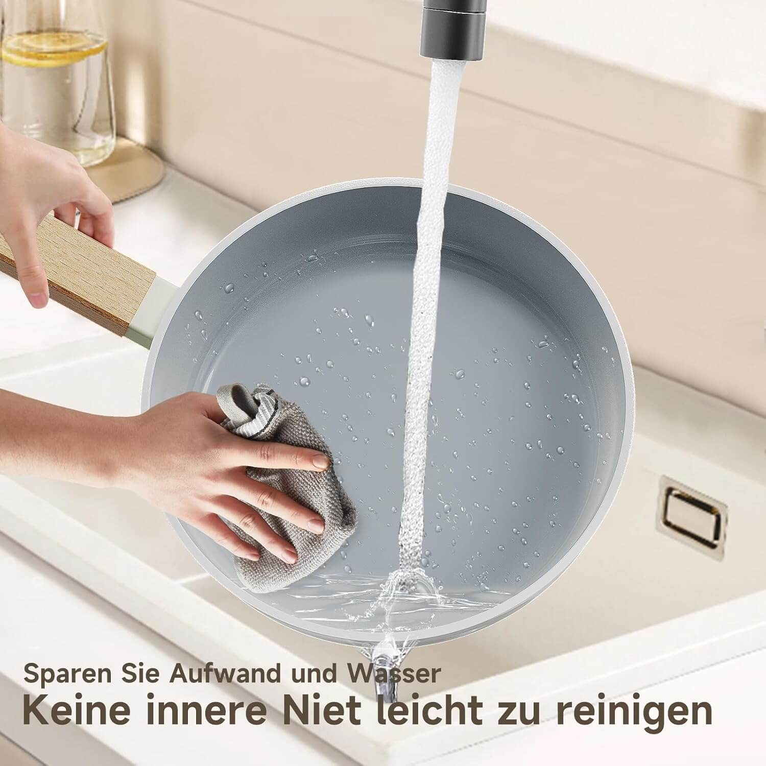 20-28cm Pfannenset für alle Herdarten inklusive Induktion