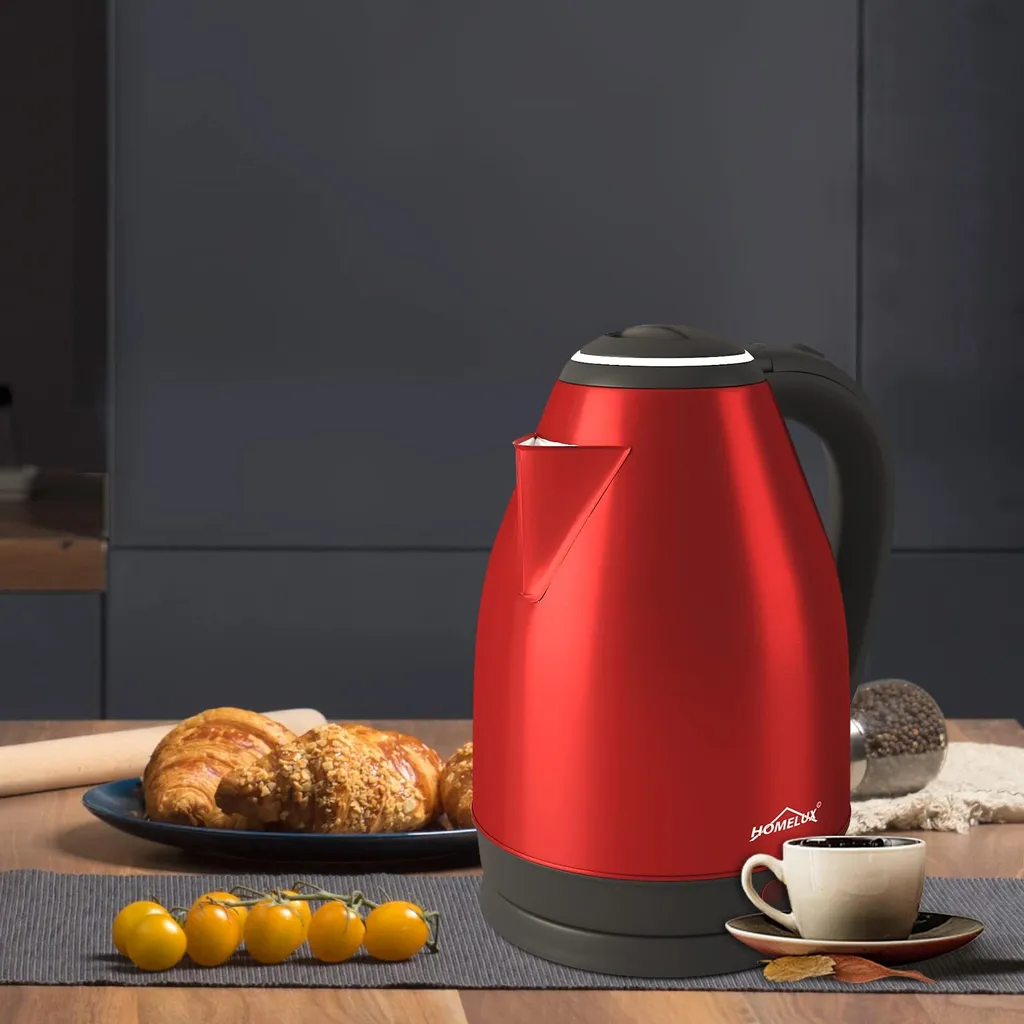 Modernes Design: 1,8 Liter Wasserkocher mit verstecktem Heizelement