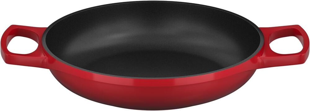 Grill pan 20 cm Paella pan induction, serving pan made of cast aluminium 