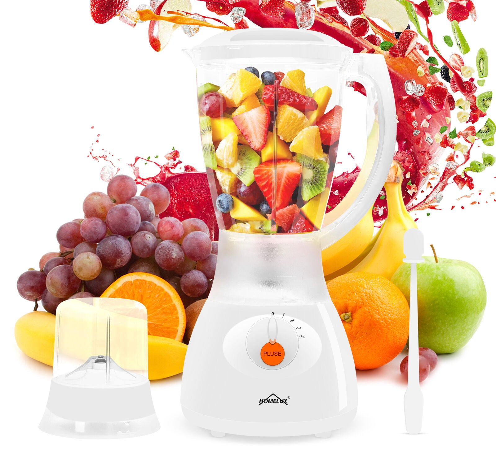 Stand mixer 400w 1.5 L plastic mixer smoothie maker 3 in 1 universal blender 