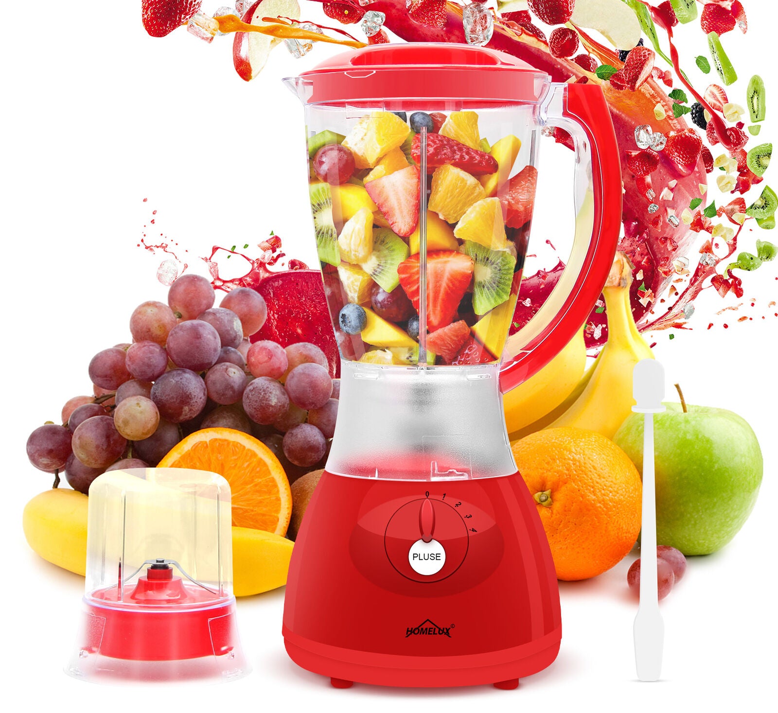 Stand mixer 400w 1.5 L plastic mixer smoothie maker 3 in 1 universal blender 