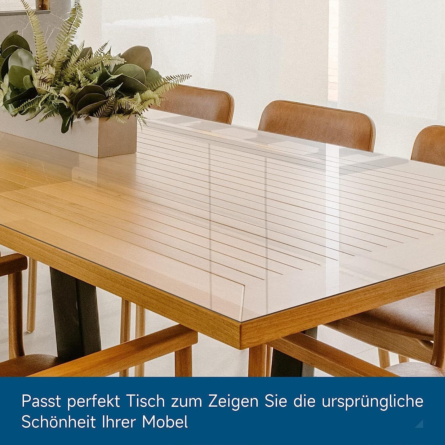 Tischfolie Tischdecke transparent Schutzfolie Tischschutz Tischmatte 1.8mm PVC